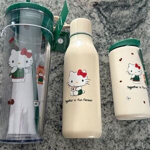 STARBUCKS HELLO KITTY 3 ITEMS
